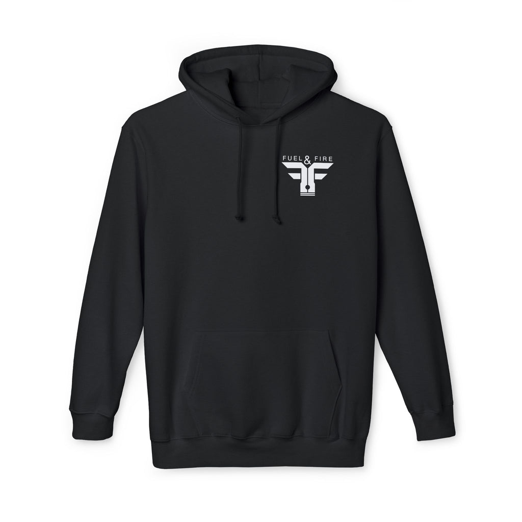 Fuel & Fire Burn Rubber Not Skin Hoodie