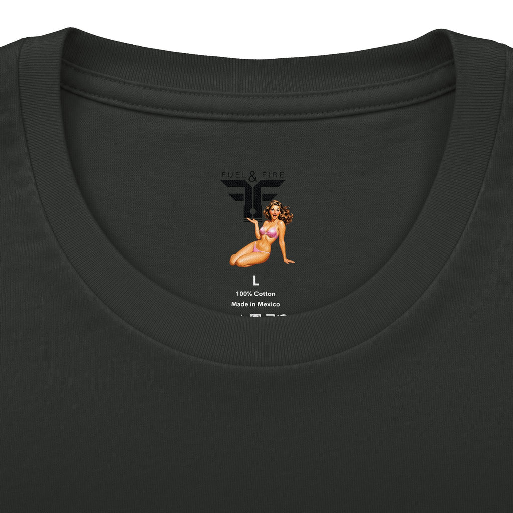 Fuel & Fire California Tee — Vintage Surf Car Graphic Cotton T‑Shirt