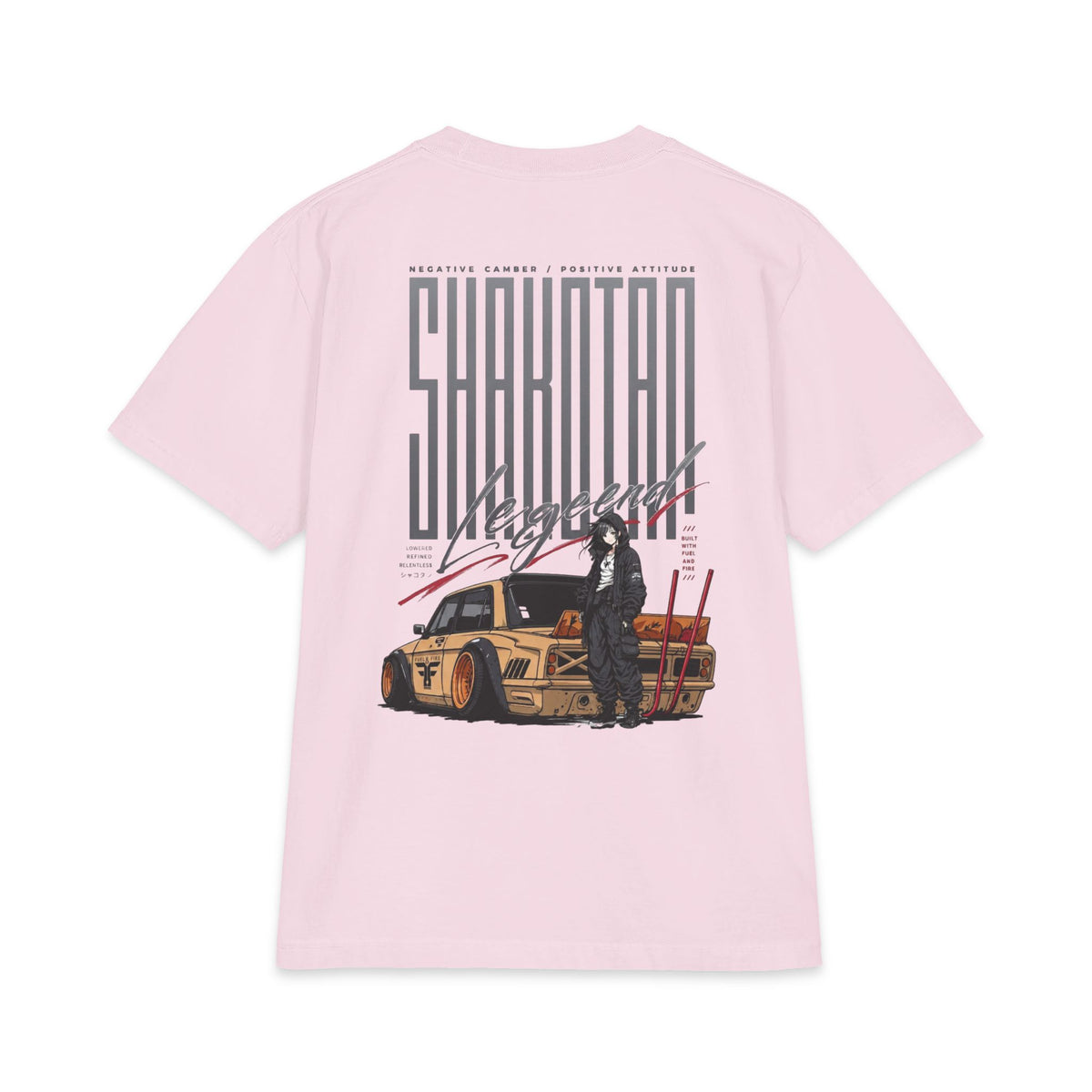 Fuel & Fire 'Shakotan Midnight' Car Culture T-Shirt