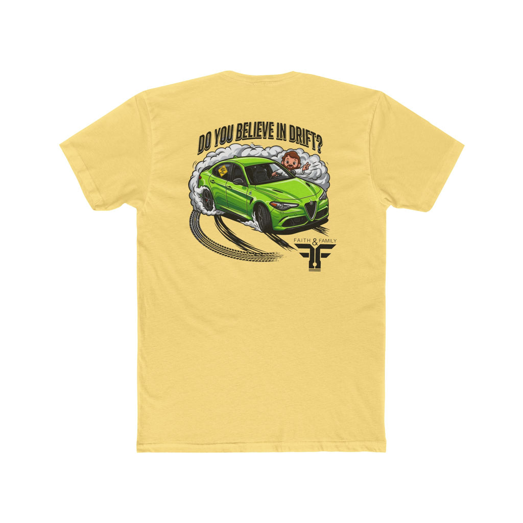 Baby Jesus Tee — "Do You Believe in Drift?" Car Racing T-Shirt