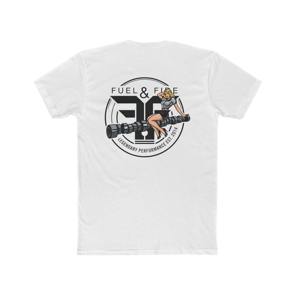 Fuel & Fire Camshaft T-Shirt — Pinup Cam Graphic Tee
