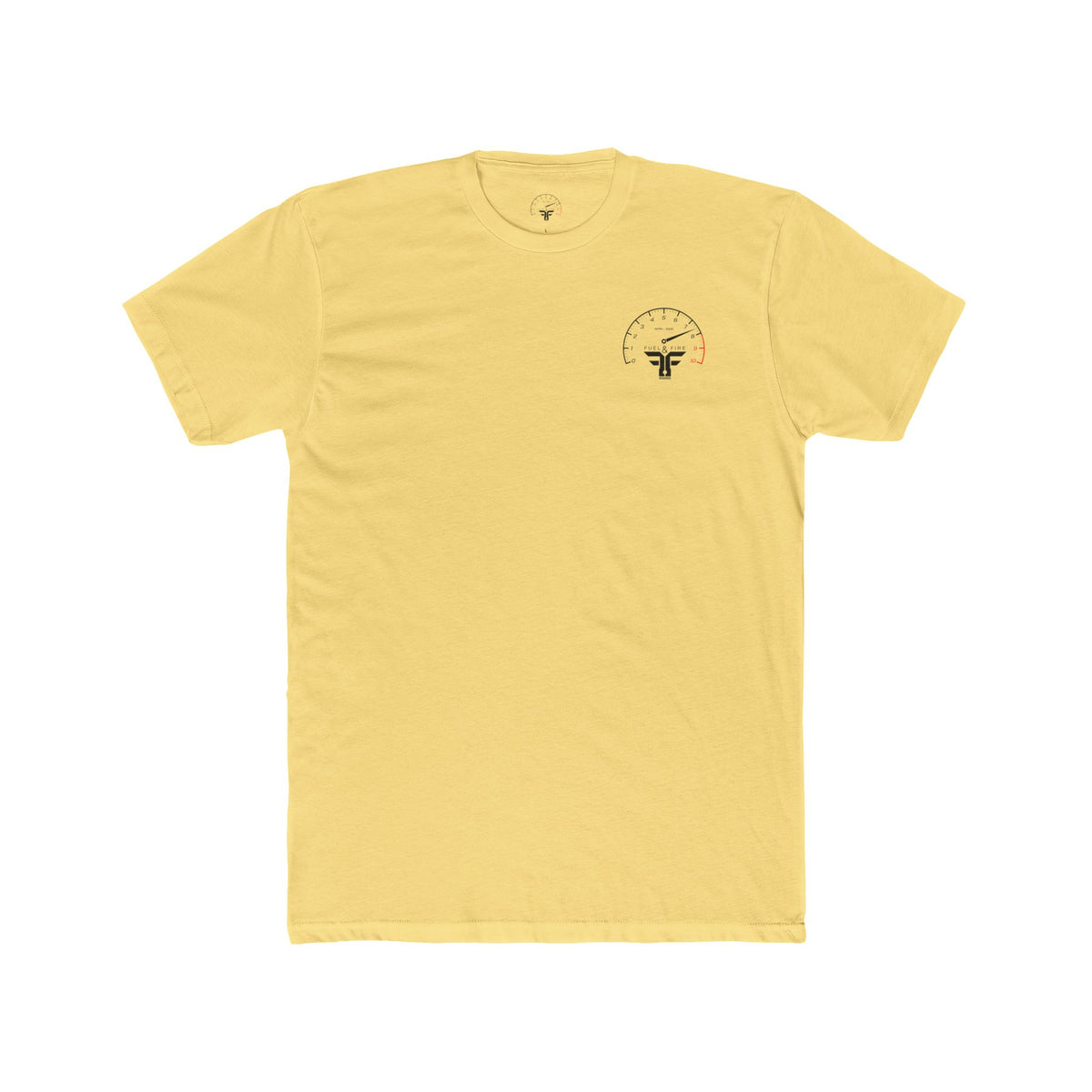 Fuel & Fire Racing Tee — 'I Have Fought, I Have Finished, I Have Kept the Faith' Crew Shirt