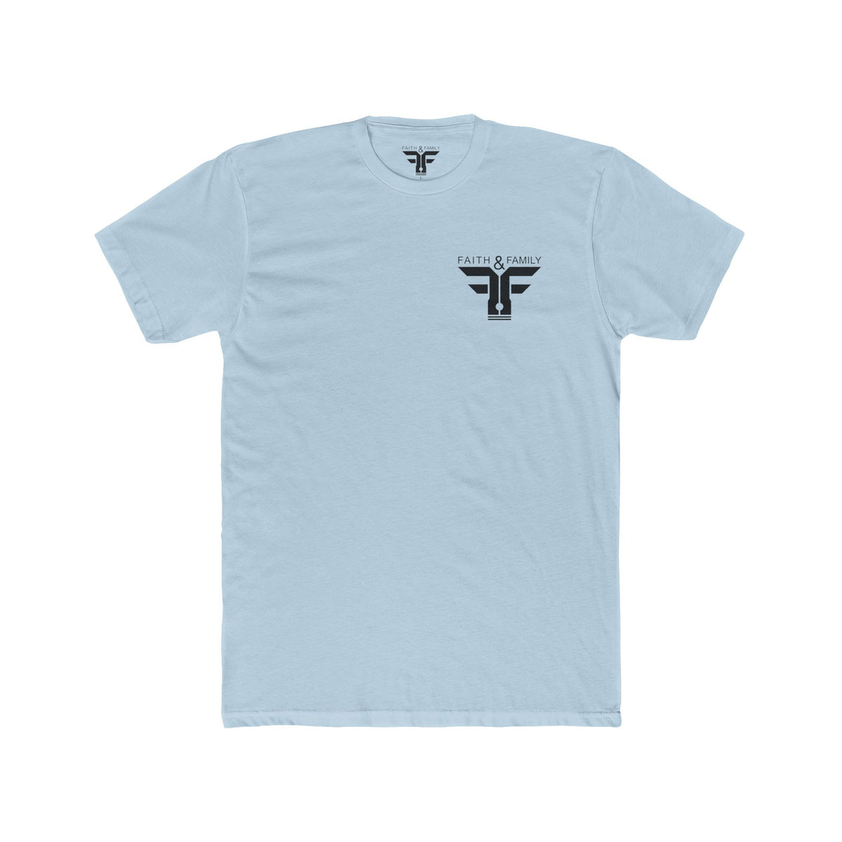 Faith & Family Muscle Car Tee  — John 11:35 Cuda Prayer Graphic T‑Shirt