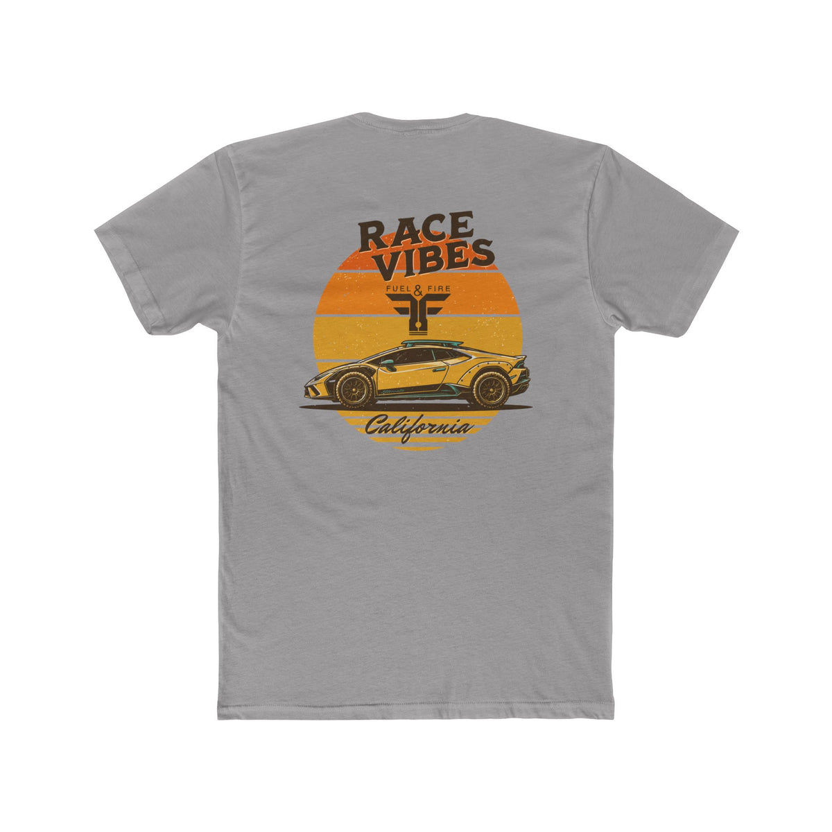 Race Vibes Sterrato Car Tee — Retro Sunset California Racer T-Shirt