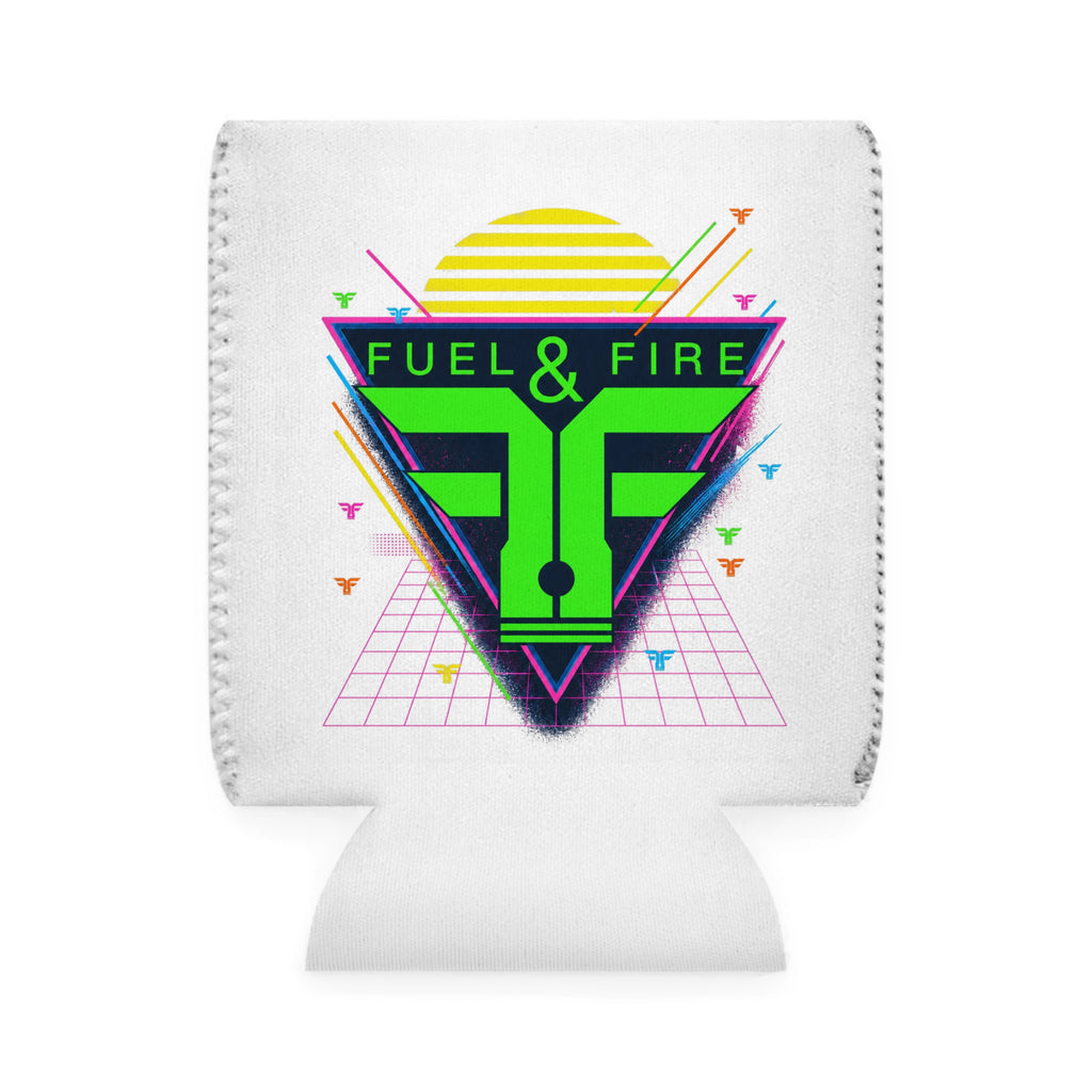 Fuel & Fire Retro Triangle Can Cooler Sleeve