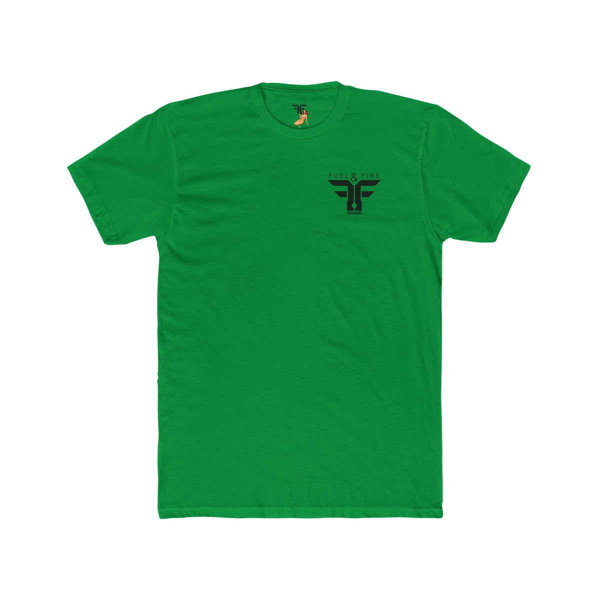 Fuel & Fire Space Race — Retro Racing Graphic T-Shirt