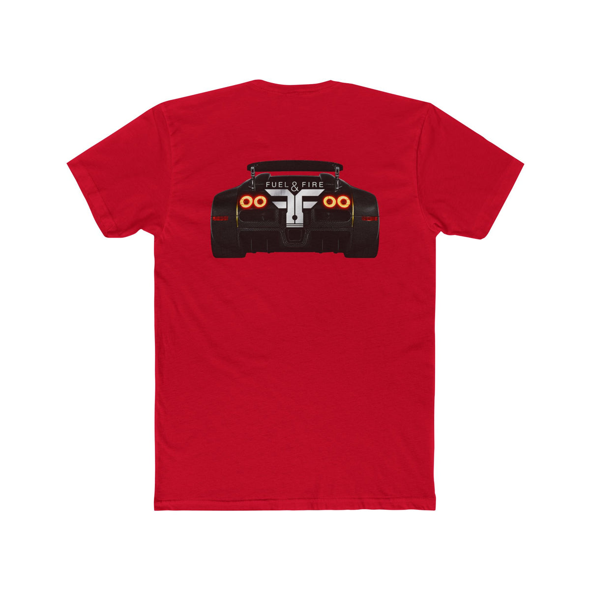 Bugatti — "Fuel & Fire" Graphic Cotton T‑Shirt