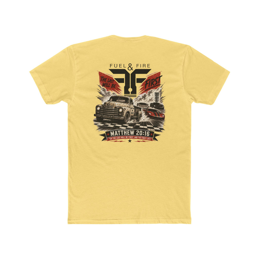 Fuel & Fire Humble Truck T‑Shirt — Matthew 20:16 Christian Graphic Tee