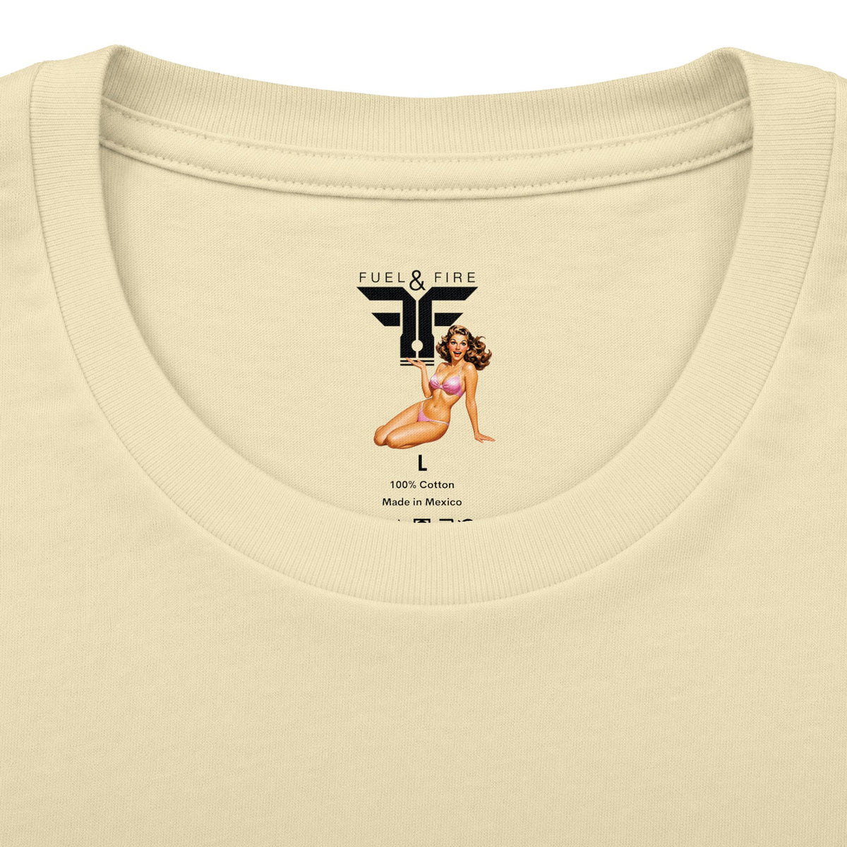 Fuel & Fire Vintage Logo T-Shirt — 'Driven by Purpose' Graphic Tee