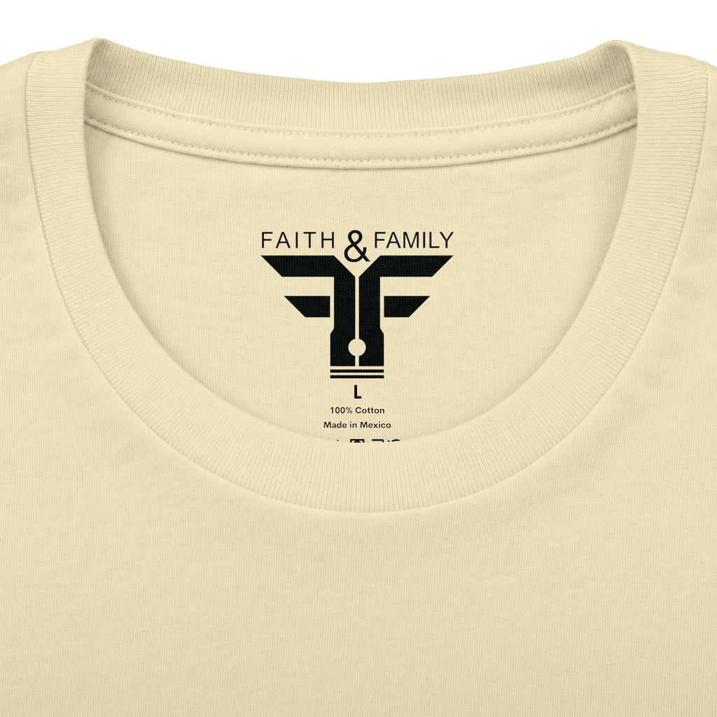 Faith & Family Muscle Car Tee  — John 11:35 Cuda Prayer Graphic T‑Shirt