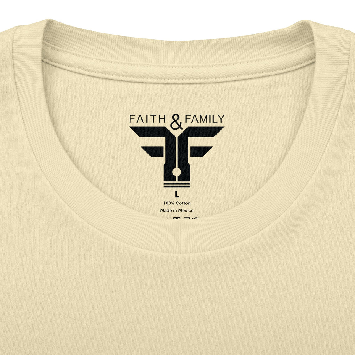 Faith & Family Muscle Car Tee  — John 11:35 Cuda Prayer Graphic T‑Shirt