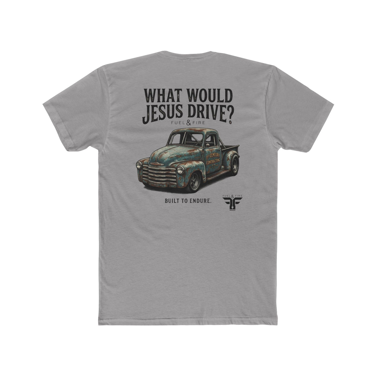 What Would Jesus Drive? Vintage Truck Graphic Tee