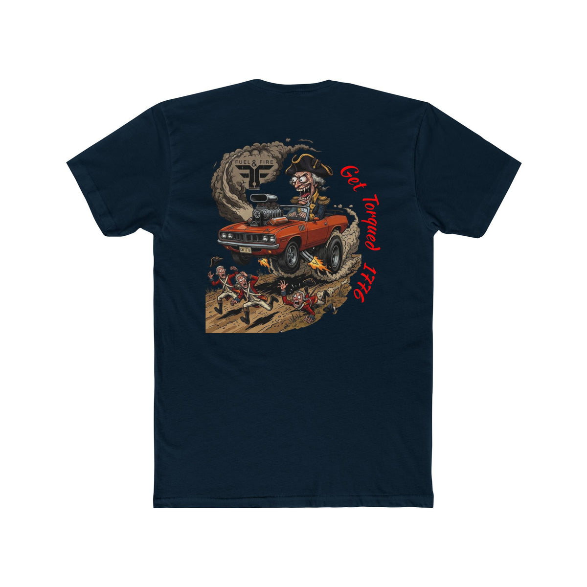 Get Torqued Tee - 4th of July Graphic George Washington T-Shirt