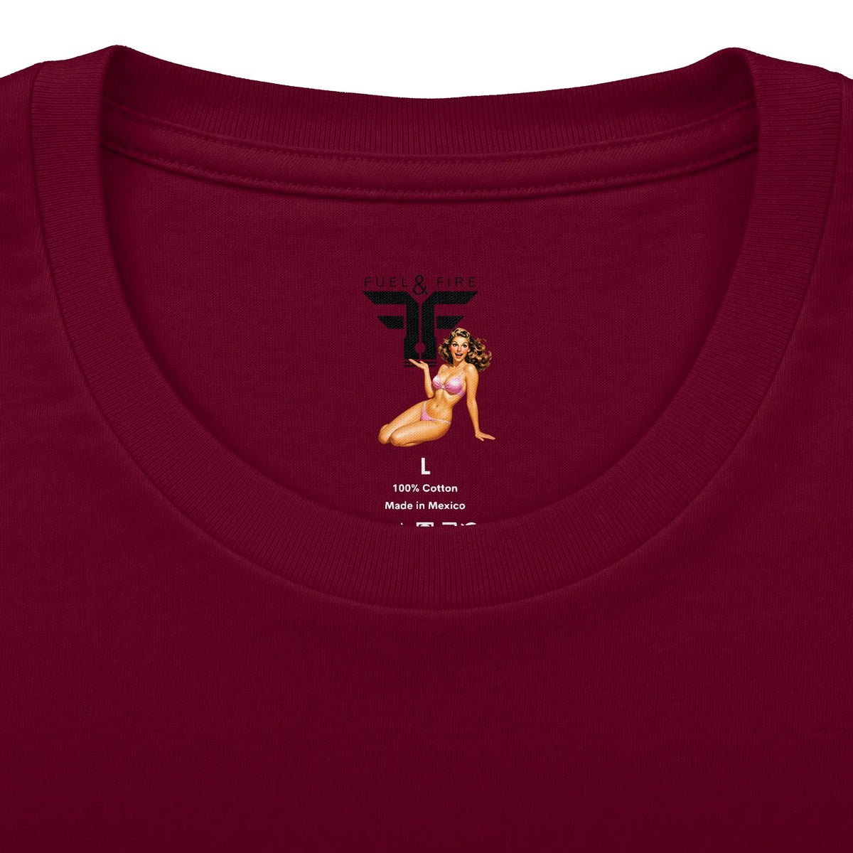 Fuel & Fire Smoke Show Distillery Tee — Vintage Whiskey Label Graphic T-Shirt
