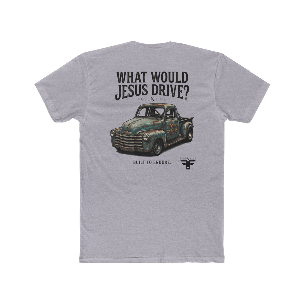 What Would Jesus Drive? Vintage Truck Graphic Tee