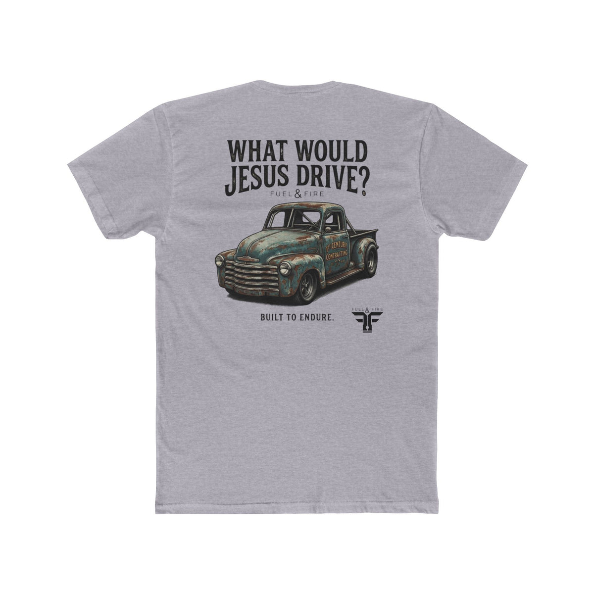 What Would Jesus Drive? Vintage Truck Graphic Tee