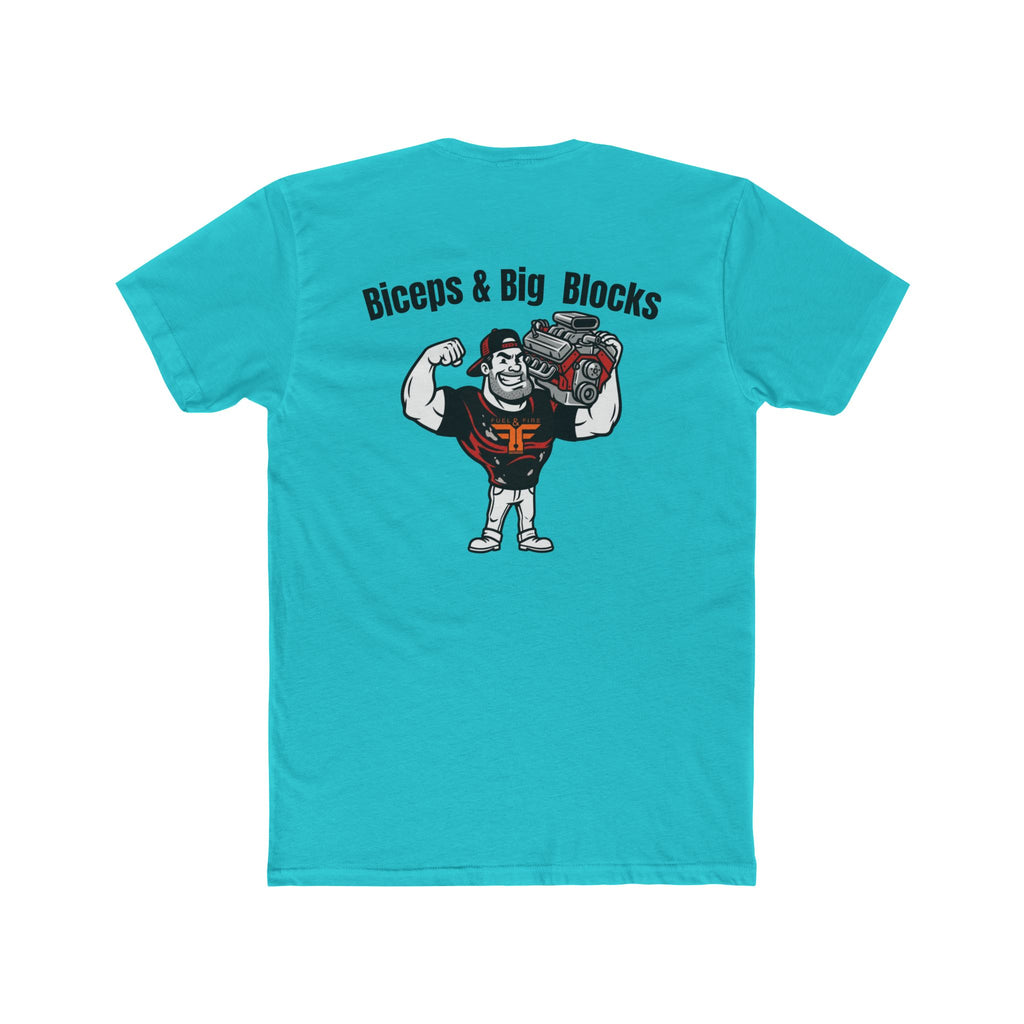 Big Block Bobby - Biceps & Big Blocks Tee