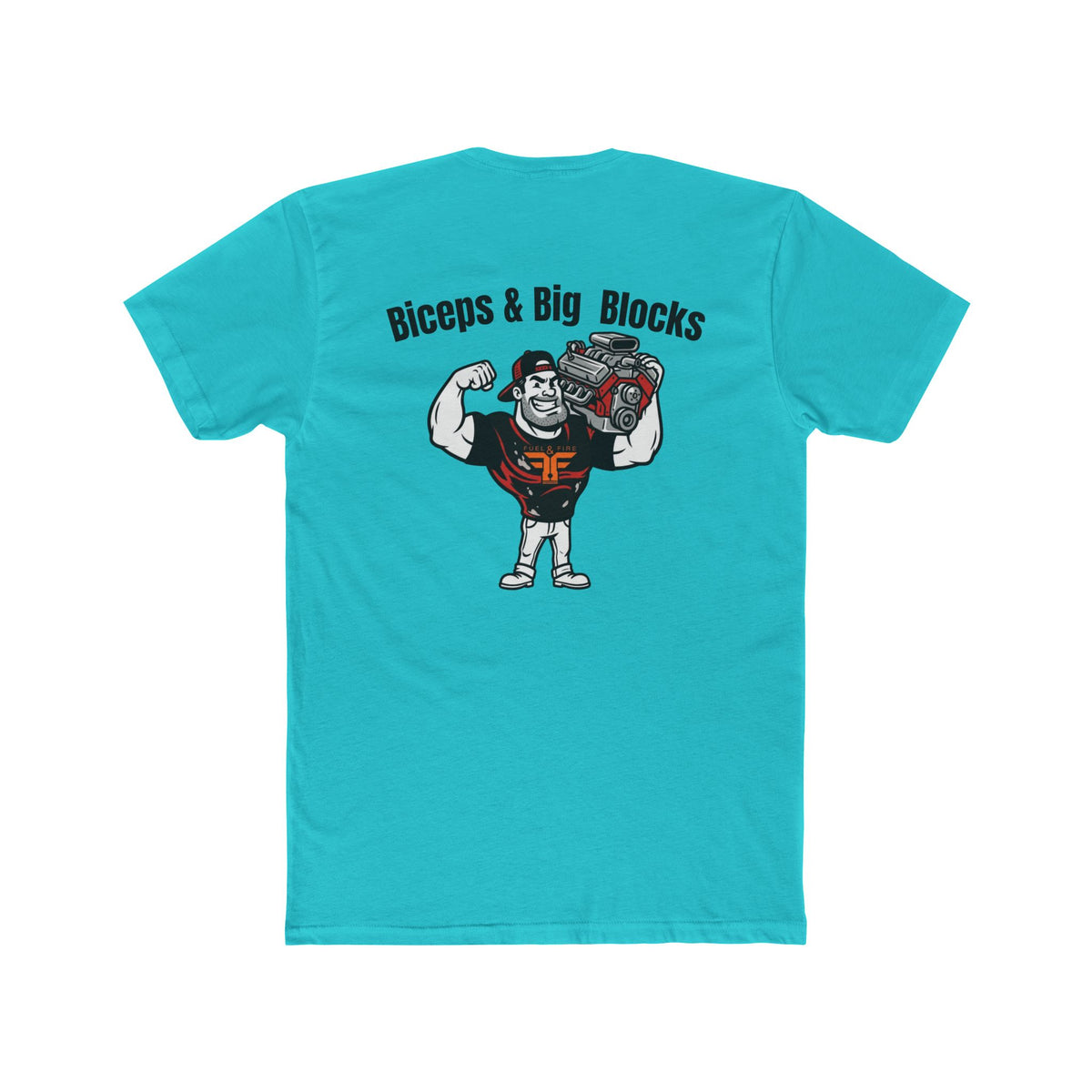 Big Block Bobby - Biceps & Big Blocks Tee