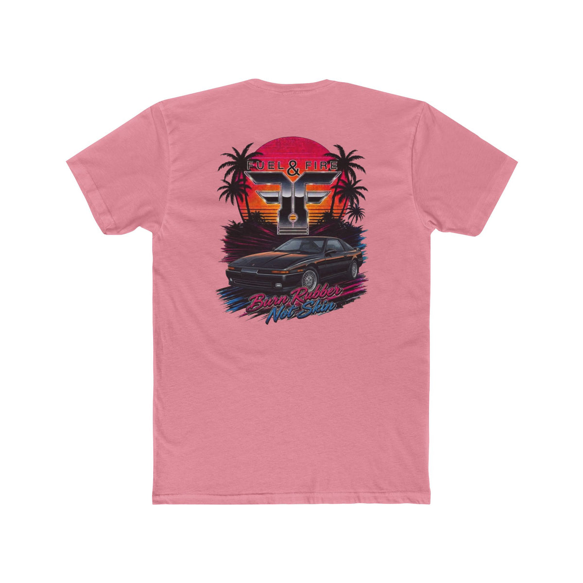 Retro Sunset MK3 T‑Shirt — Palm Trees, Vintage Vibes
