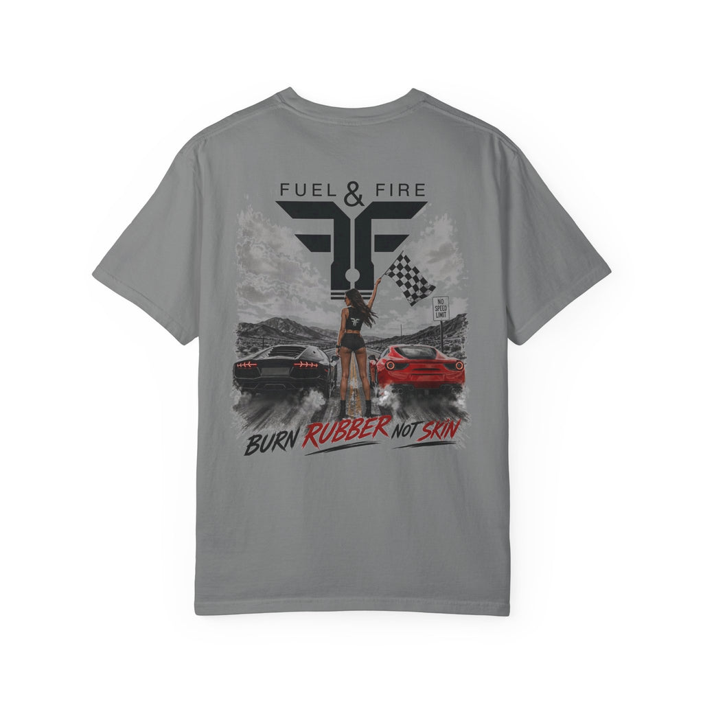 Fuel & Fire Racing T‑Shirt — Exotics Life Graphic Tee