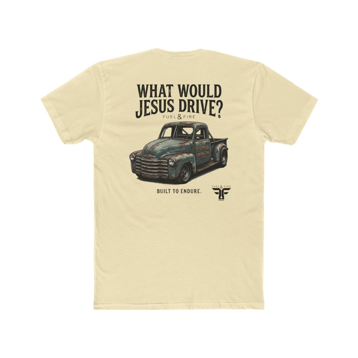 What Would Jesus Drive? Vintage Truck Graphic Tee