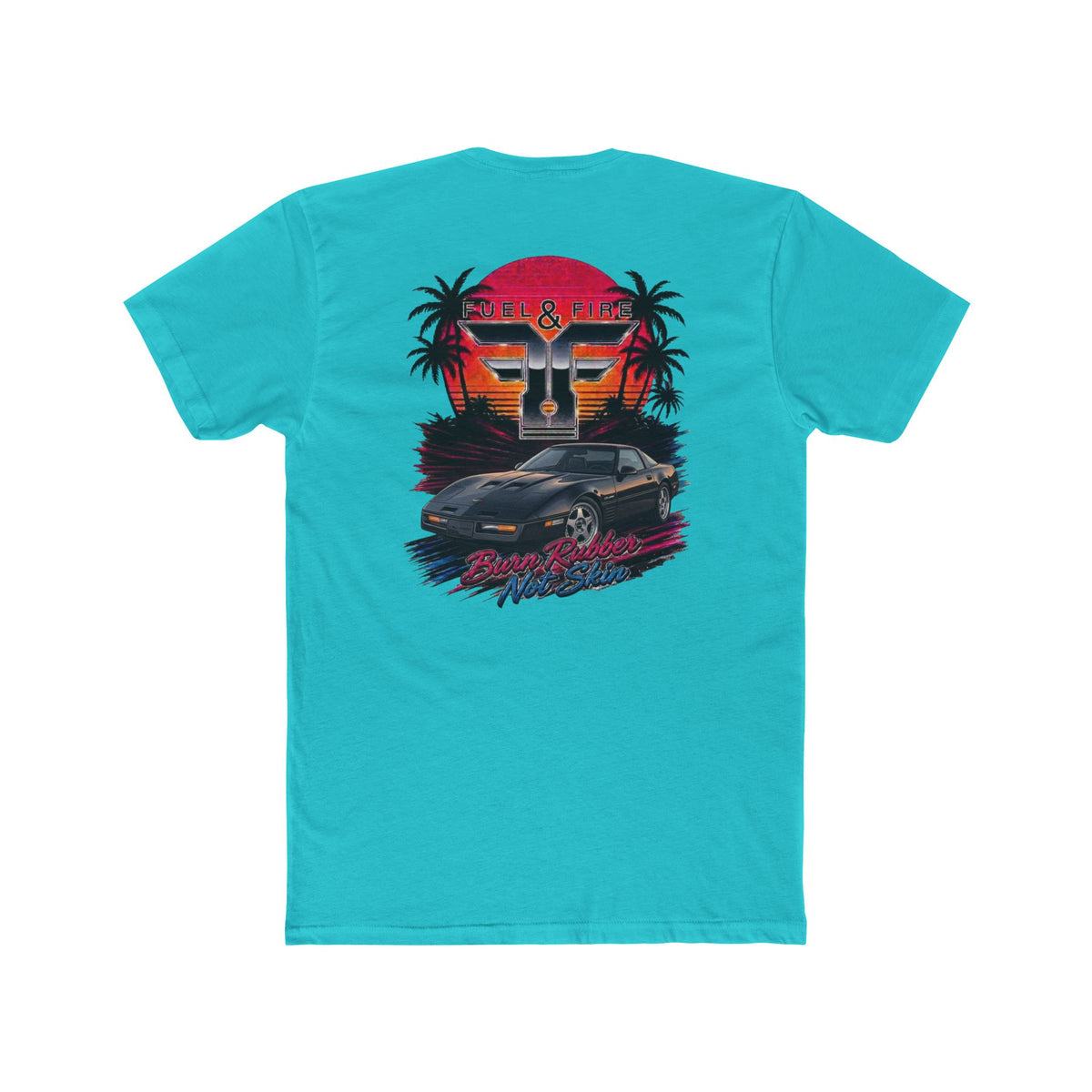 Retro Sunset Callaway Tee — "Ride & Rule" Graphic T-Shirt