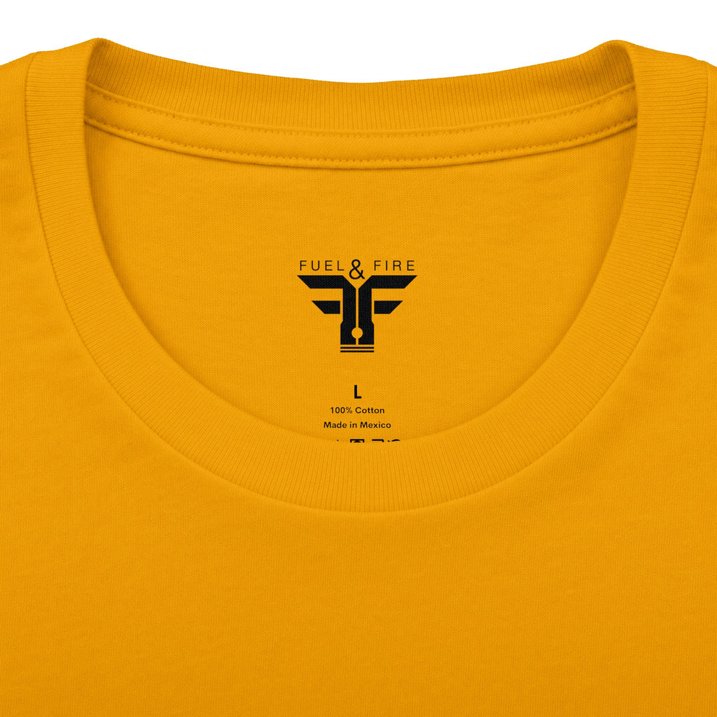 Fuel & Fire 'But Did You Die?' Crew Tee — Burning Rubber Graphic T-Shirt