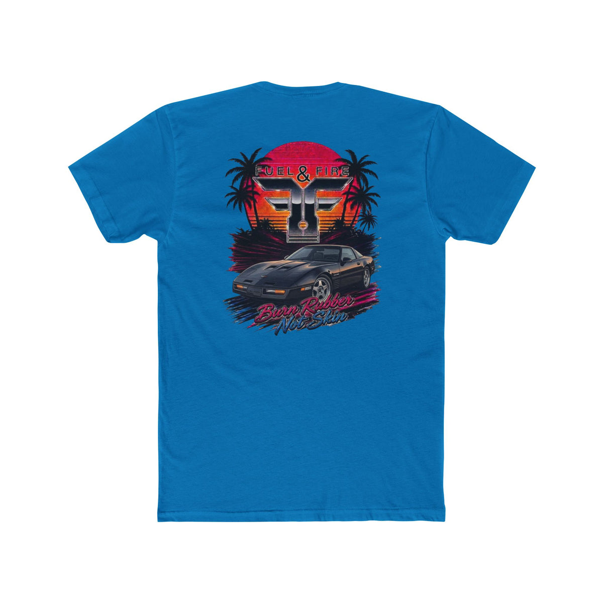 Retro Sunset Callaway Tee — "Ride & Rule" Graphic T-Shirt