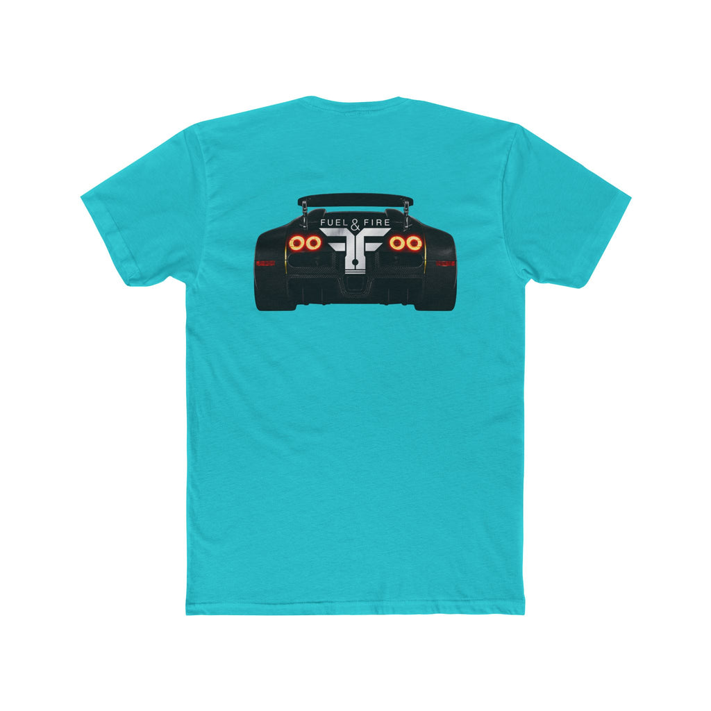 Bugatti — "Fuel & Fire" Graphic Cotton T‑Shirt