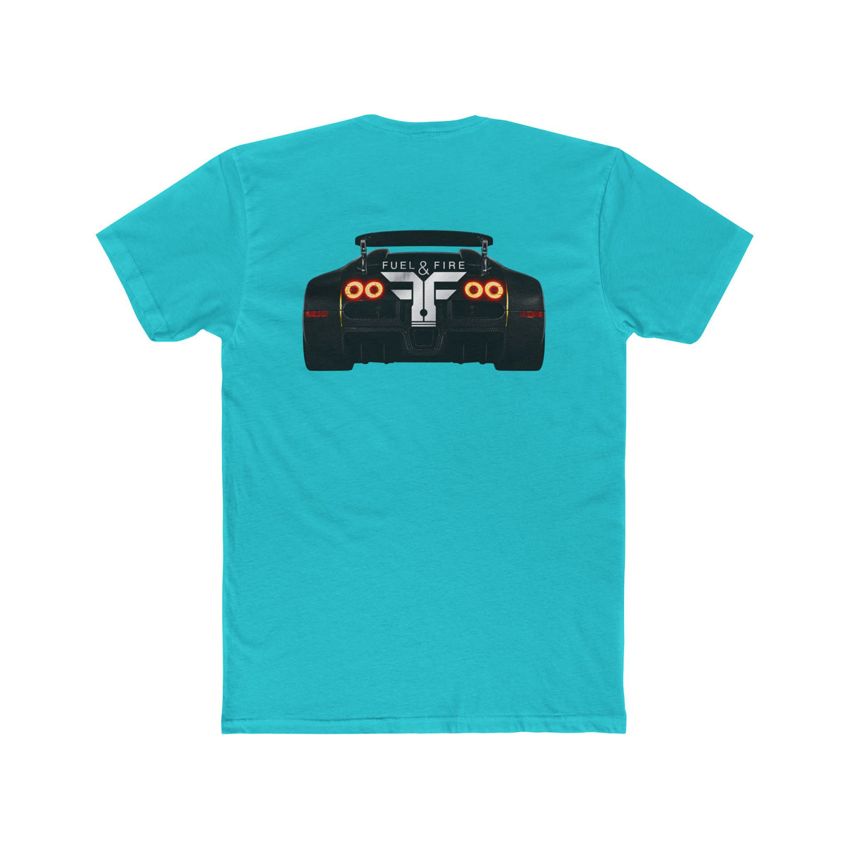 Bugatti — "Fuel & Fire" Graphic Cotton T‑Shirt