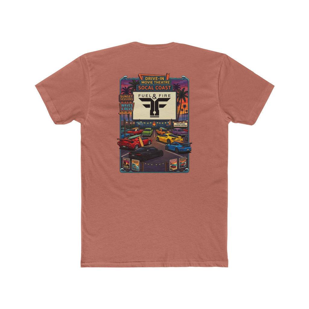 Crew Tee — "Fuel & Fire" SoCal Drive-In Tee