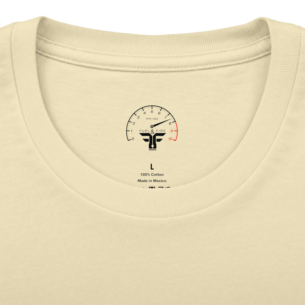 Fuel & Fire Racing Tee — 'I Have Fought, I Have Finished, I Have Kept the Faith' Crew Shirt