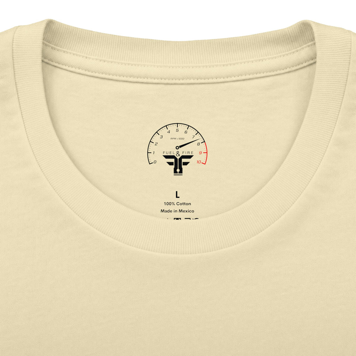 Fuel & Fire Racing Tee — 'I Have Fought, I Have Finished, I Have Kept the Faith' Crew Shirt