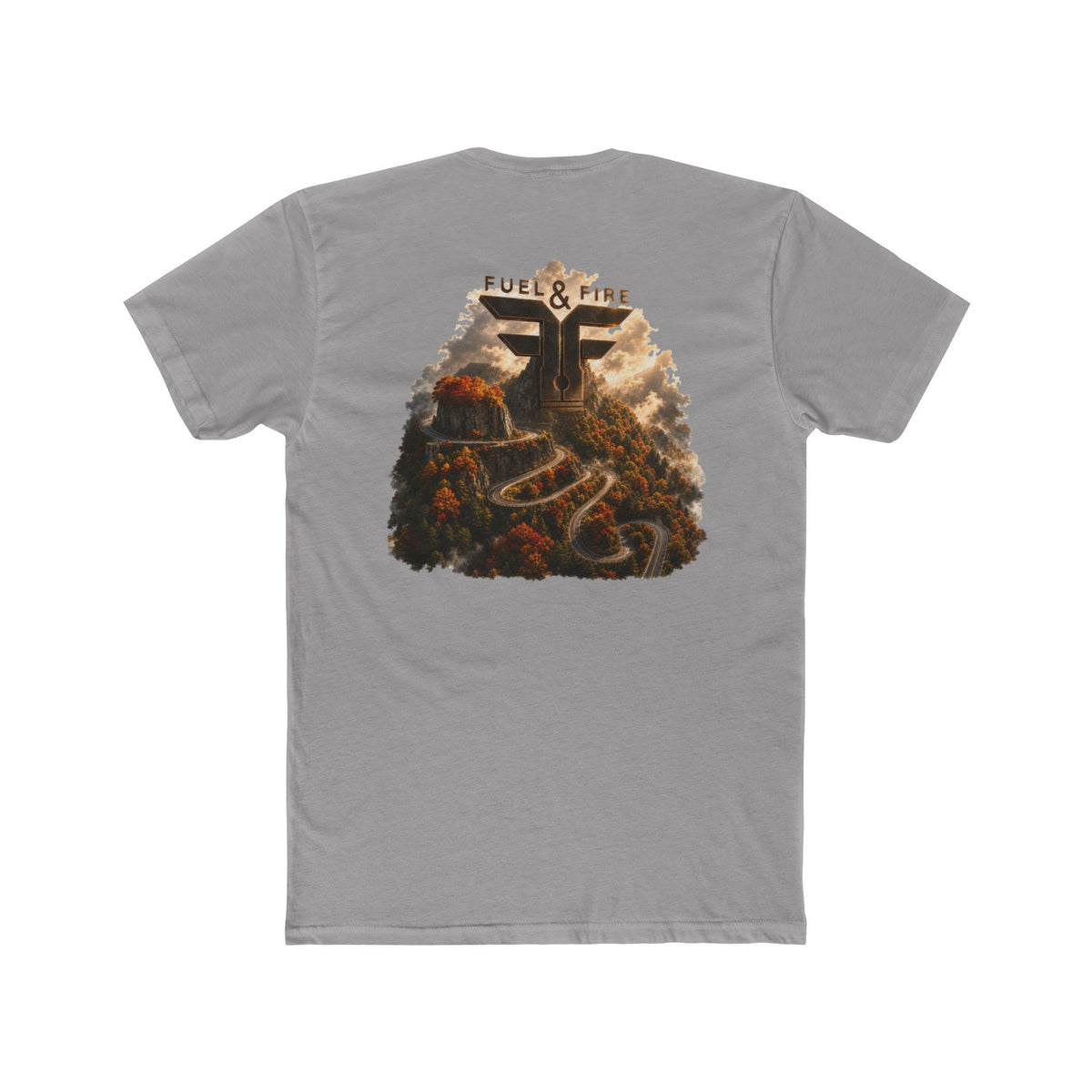Fuel & Fire Graphic Tee — Tail of the Dragon Adventure Logo T-Shirt