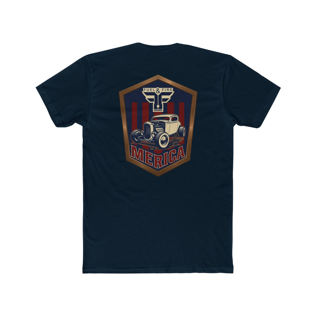 Vintage Hot Rod Tee — 'Merica Classic Car Graphic