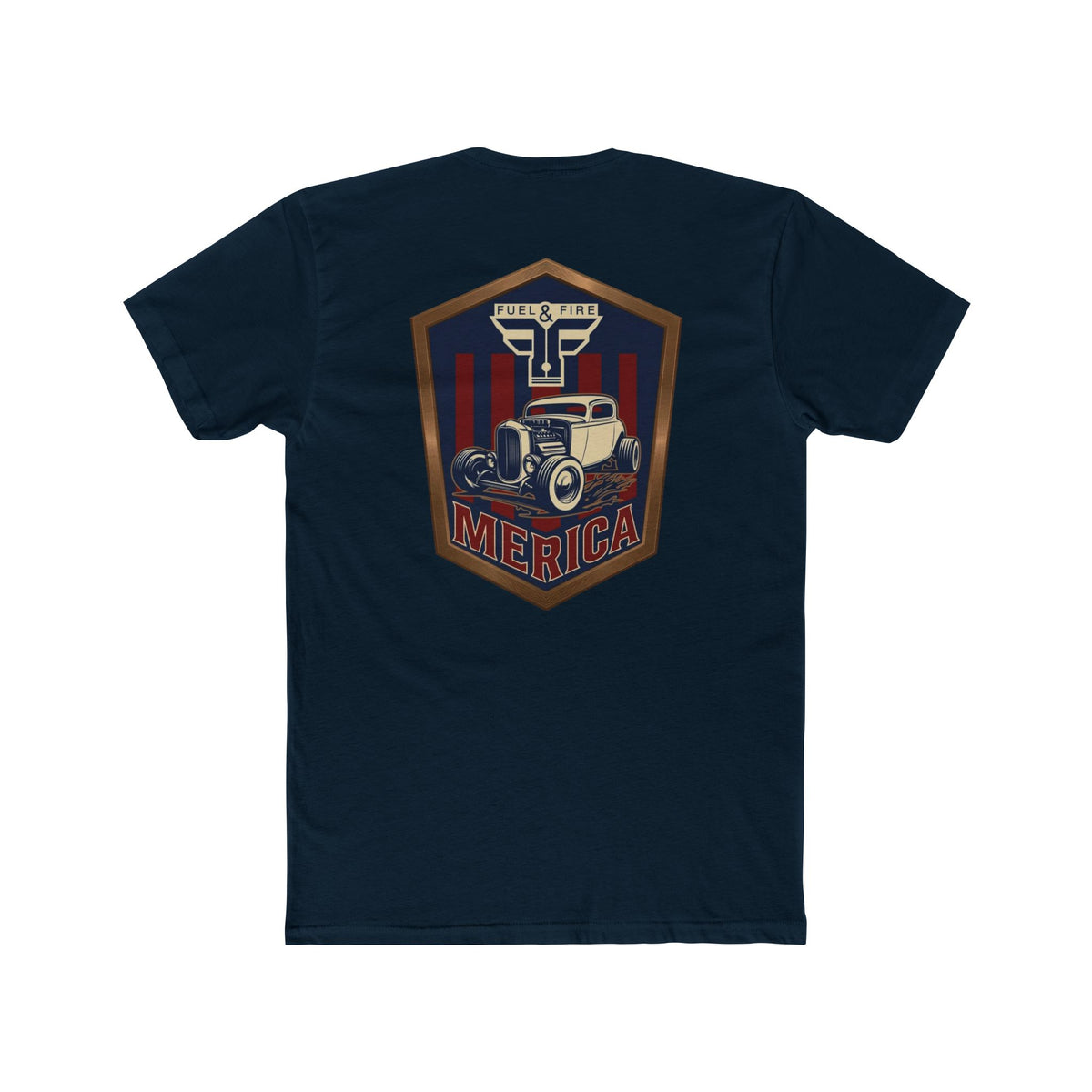 Vintage Hot Rod Tee — 'Merica Classic Car Graphic
