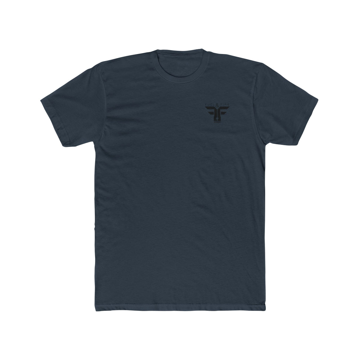 Fuel & Fire Retro Logo Tee — Small Batch Handcrafted Graphic T-Shirt