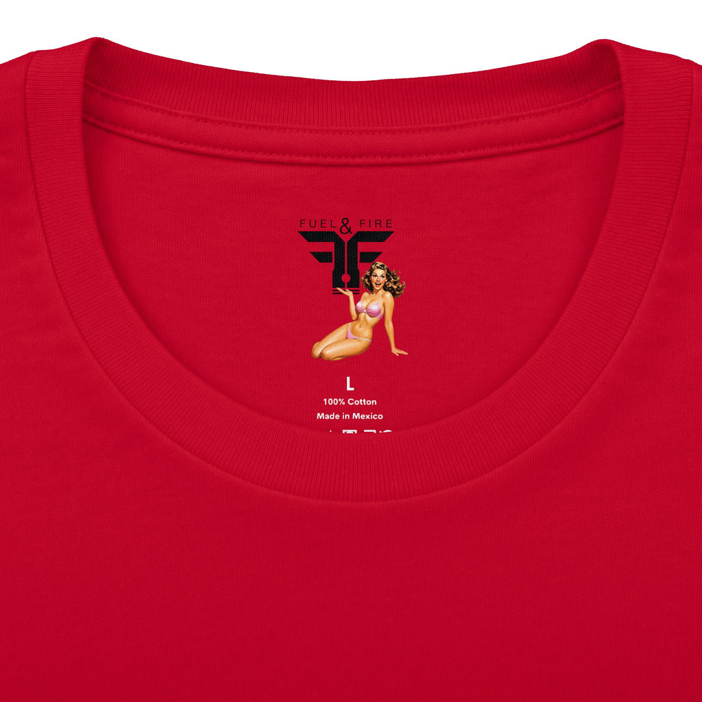 Fuel & Fire Retro Diner T-Shirt — Fired Up By The Night Graphic Tee