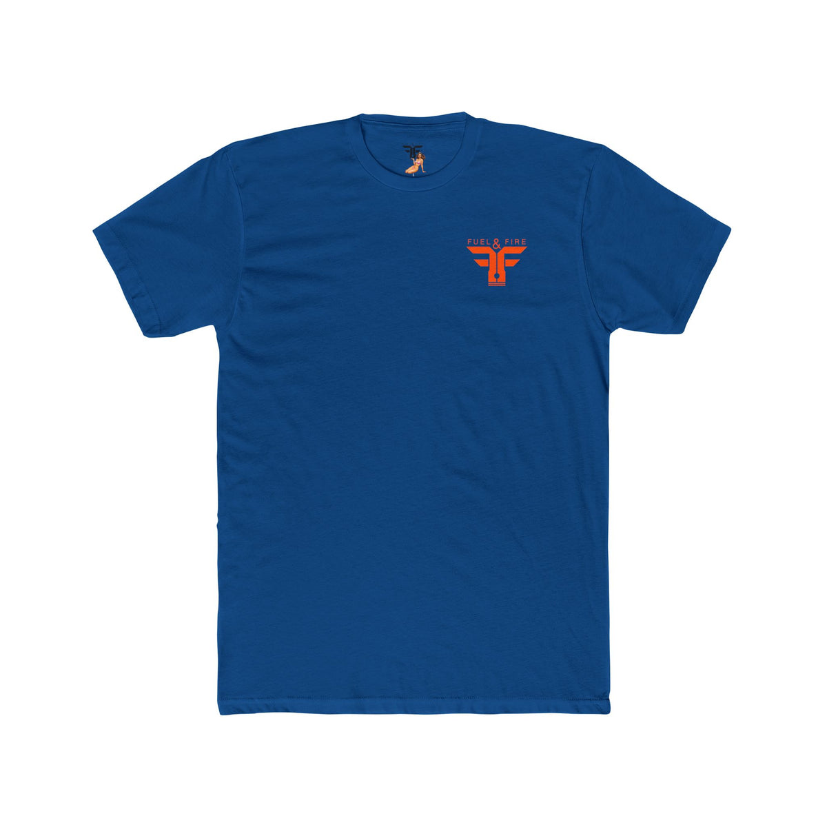 California Skull Tee - "Fuel & Fire" Retro Palm-Tree Graphic Cotton T-Shirt