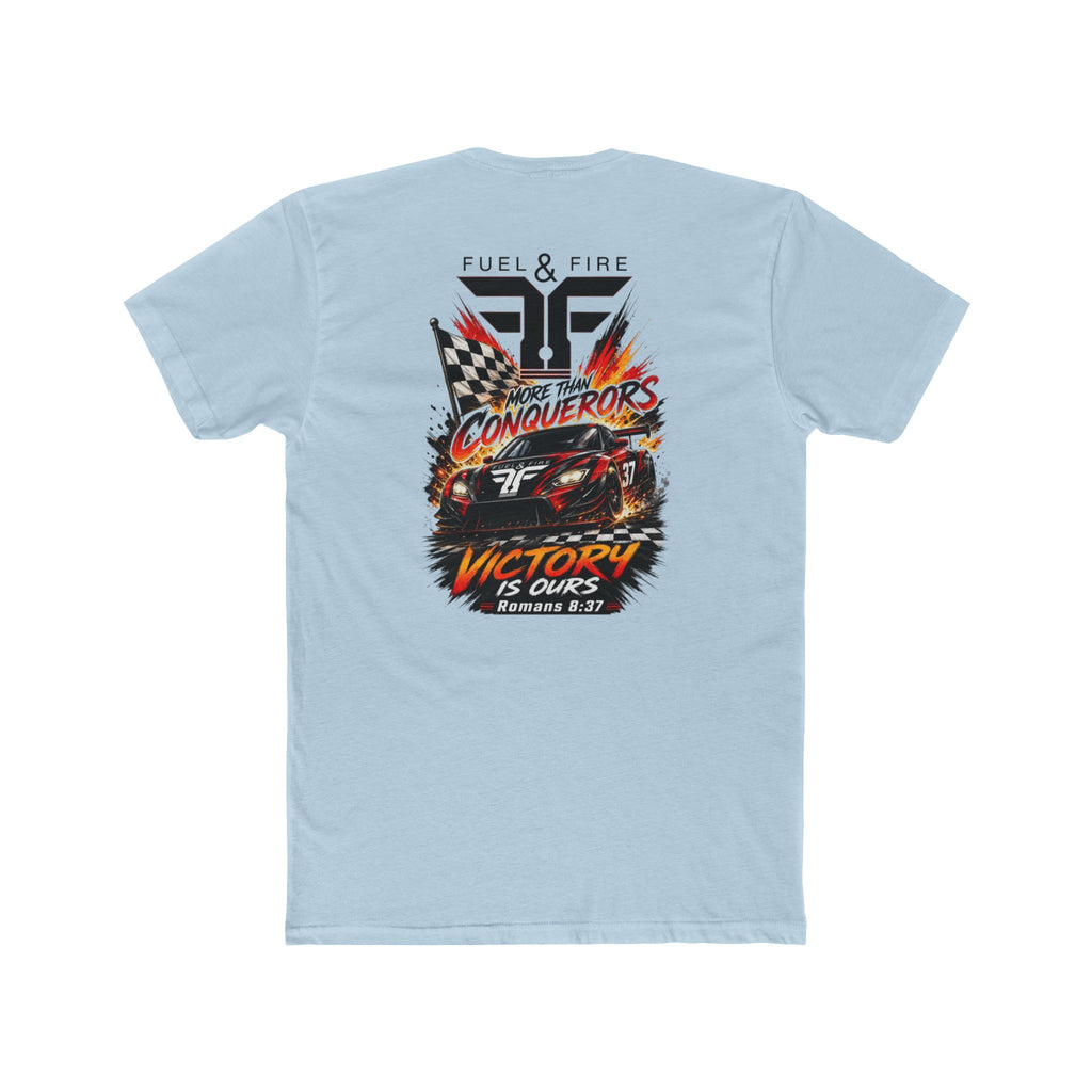 Racing Crew Tee — "Conquerors" Victory Car Graphic