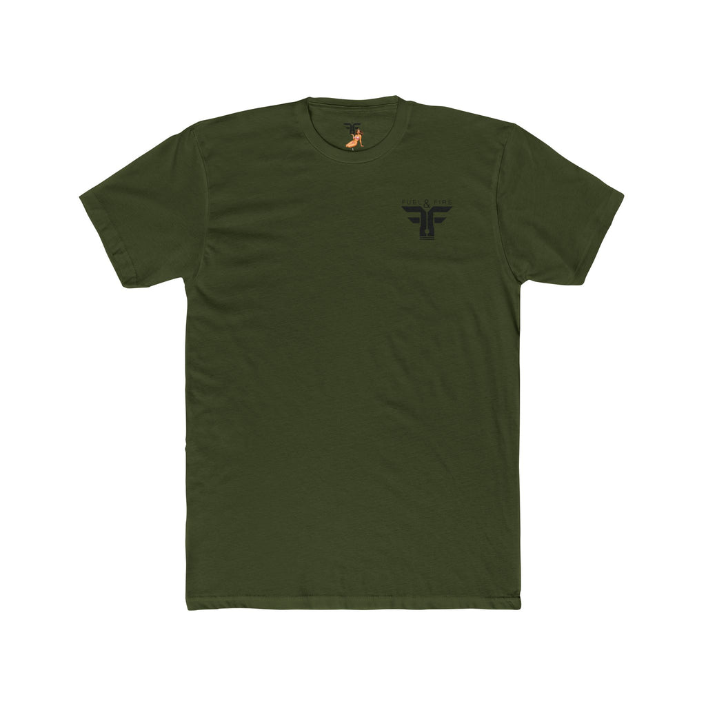 Moonshine Fuel & Fire Tee — Vintage Mason Jar Distillery Graphic T-Shirt