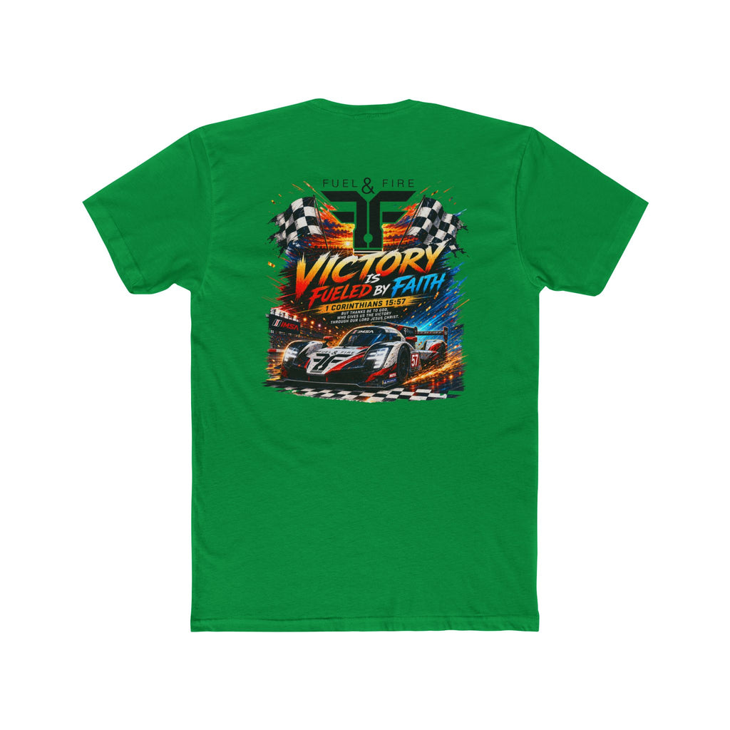 IMSA Victory Tee — “Victory Fueled by Faith” Graphic T-Shirt