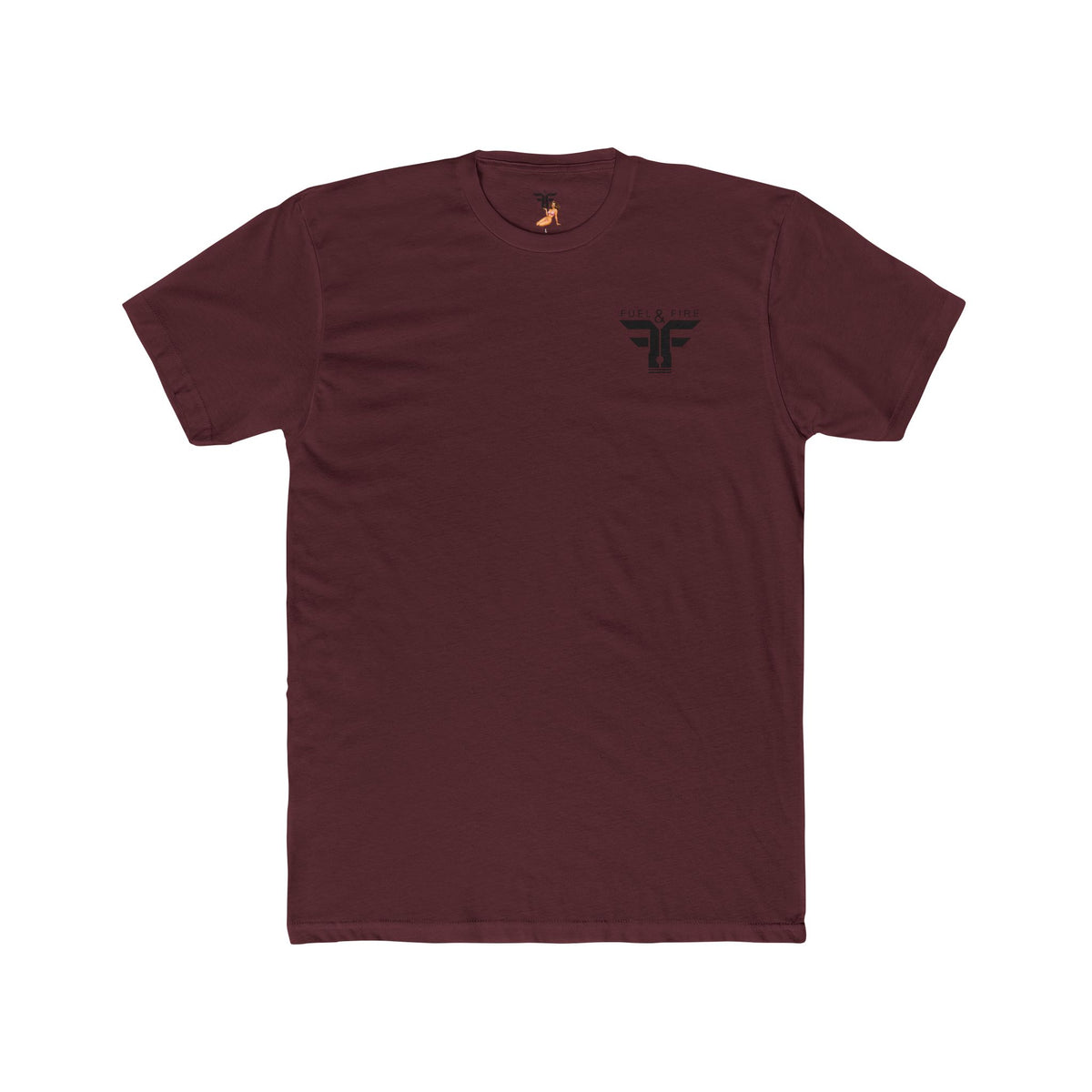 Fuel & Fire Smoke Show Distillery Tee — Vintage Whiskey Label Graphic T-Shirt