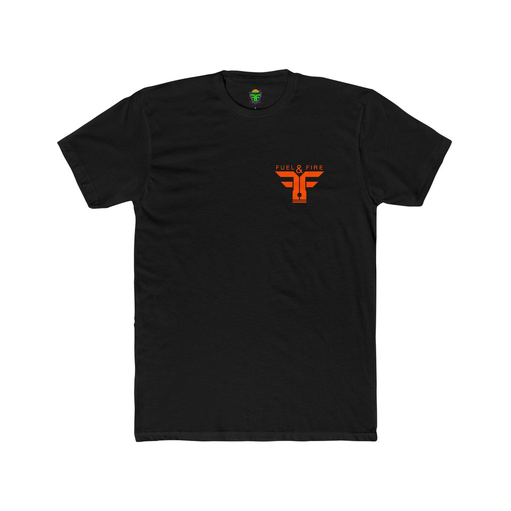 Retro Sunset Nero Rossa Car Tee — Palm Trees, Engine & "Burn Rubber Not Skin" Graphic