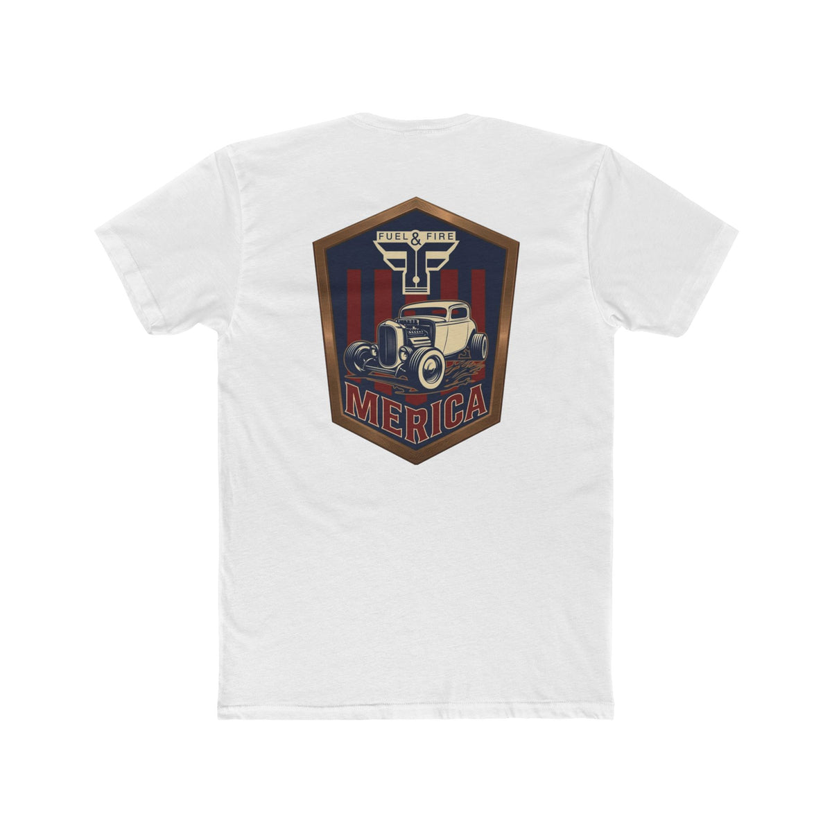 Vintage Hot Rod Tee — 'Merica Classic Car Graphic