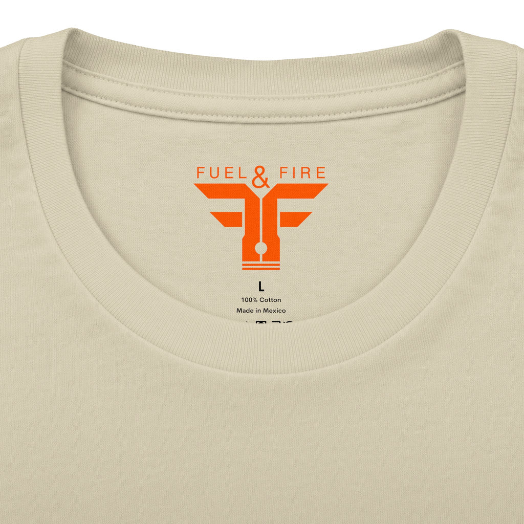 Big Block Bobby — “First to Flex” Fuel & Fire Graphic T‑Shirt