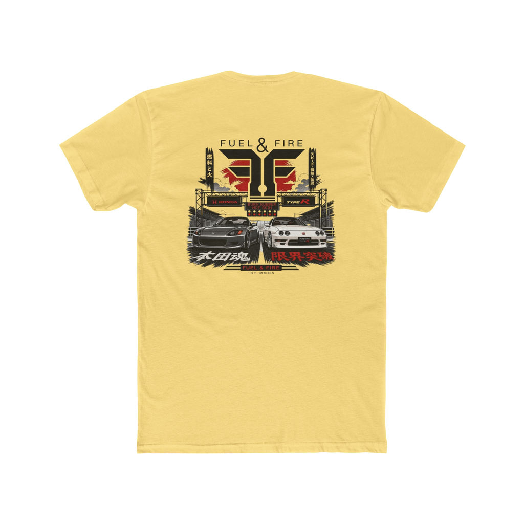 Fuel & Fire Japanese Street Racing Tee — JDM Graphic Crewneck