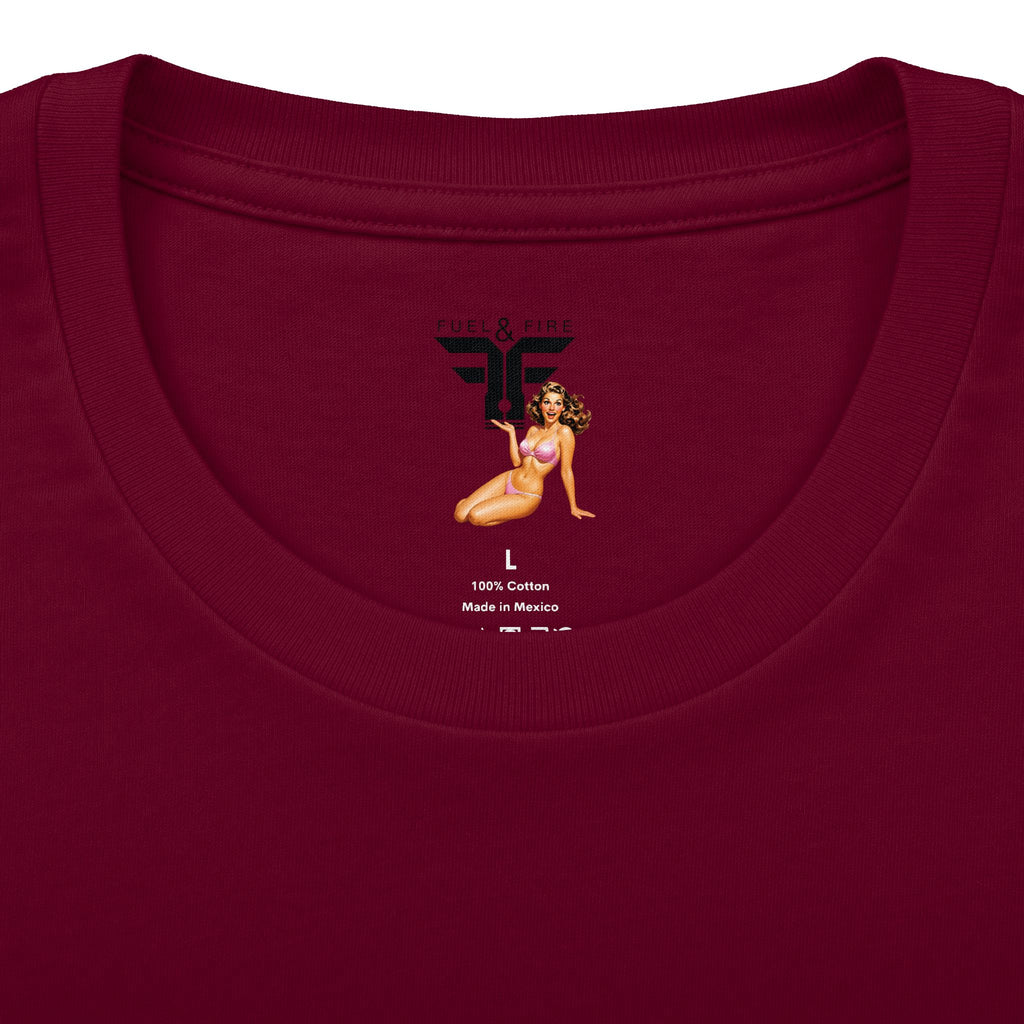 Fuel & Fire Retro Diner T-Shirt — Fired Up By The Night Graphic Tee