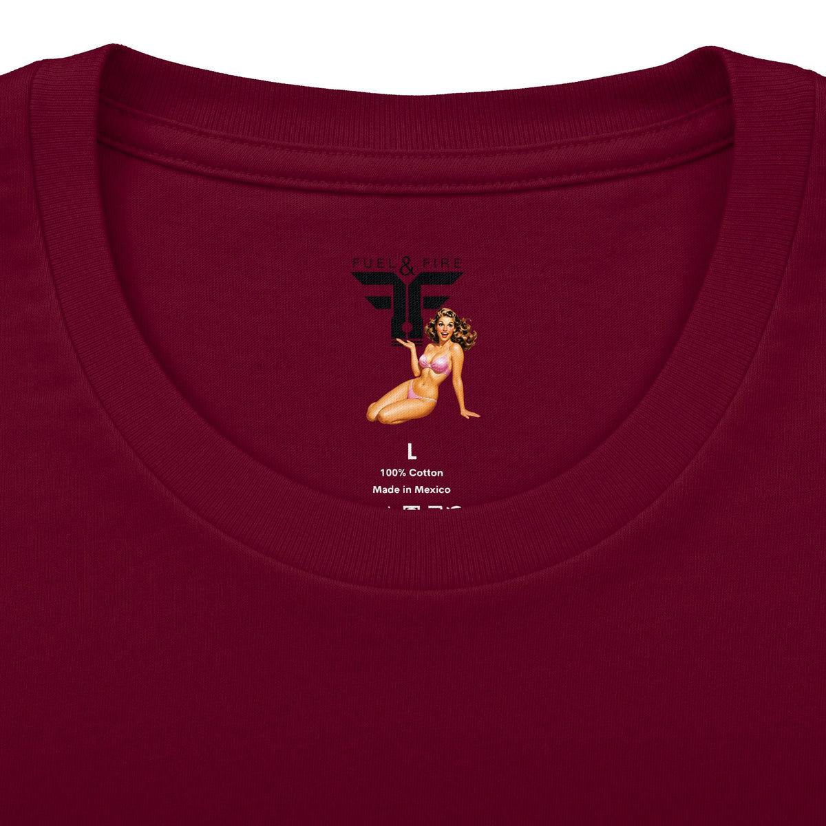 Fuel & Fire Retro Diner T-Shirt — Fired Up By The Night Graphic Tee