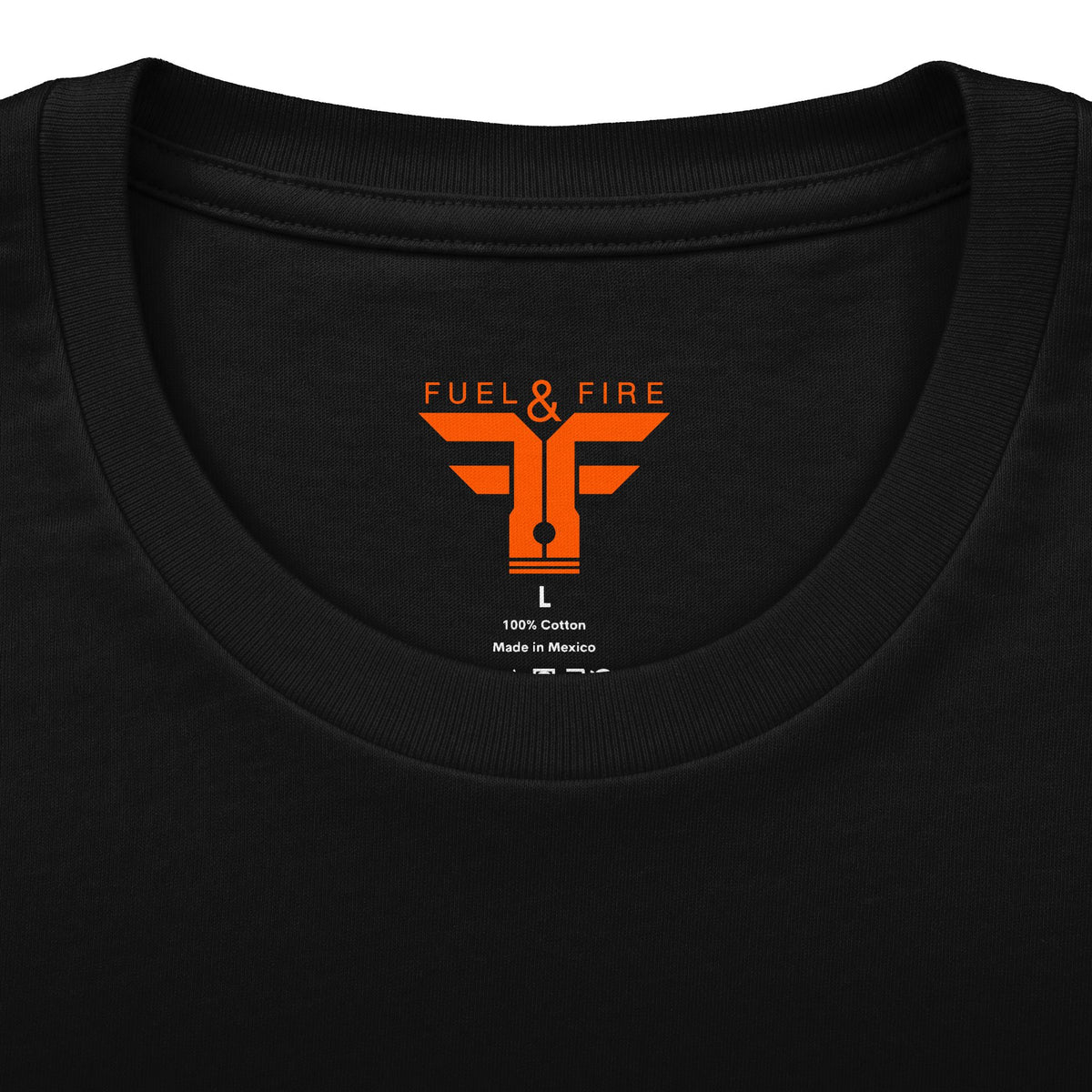 Fuel & Fire Retro Logo Tee — Small Batch Handcrafted Graphic T-Shirt